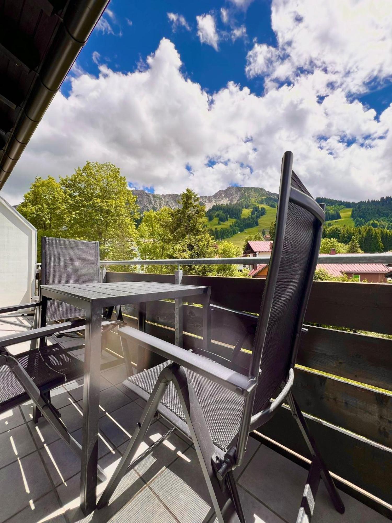 Apartmán Bergnest Iseler Mit Panoramablick Oberjoch Exteriér fotografie